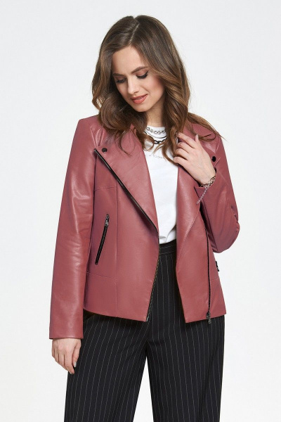 Куртка TEZA 948 пыльно-розовый - фото 1
