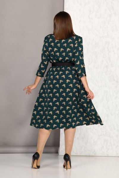 Платье Karina deLux М-9909/1 зеленый - фото 4