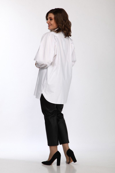 Блуза Lady Style Classic 2390 молочный - фото 5