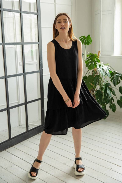 Платье Ivera 1023 черный - фото 1
