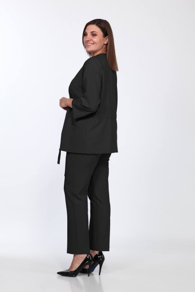 Блуза, брюки, жакет Vilena 625 черный - фото 2