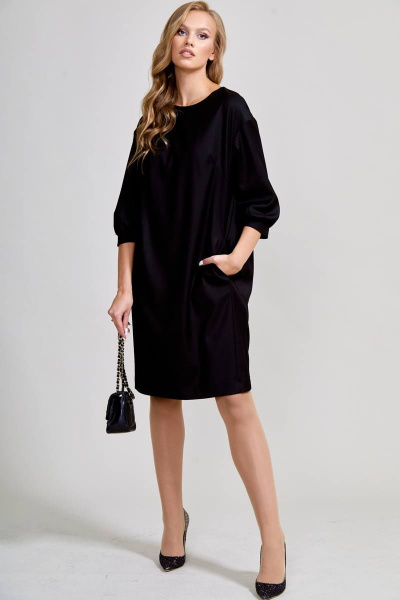 Платье Teffi Style L-1578 черный - фото 1