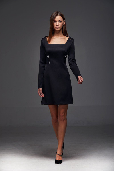 Платье Andrea Fashion AF-193 черный - фото 1