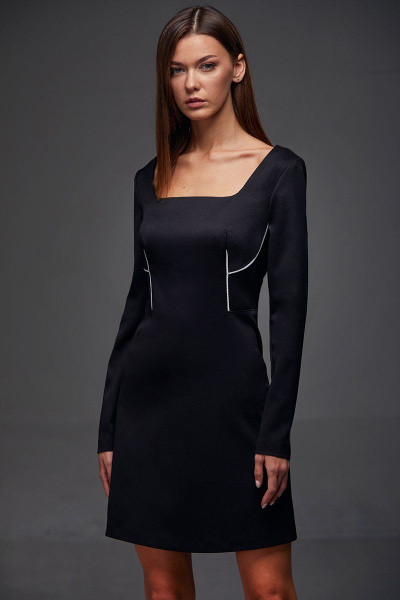 Платье Andrea Fashion AF-193 черный - фото 2