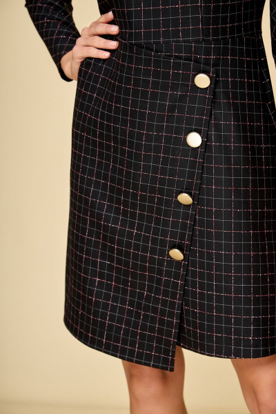 Платье DaLi 3553 клетка - фото 2