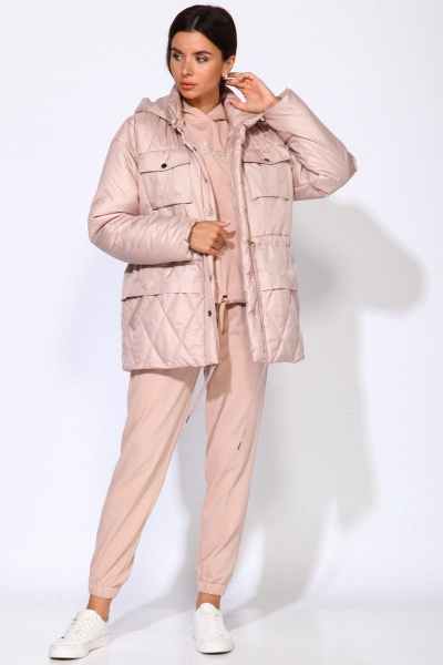 Куртка Faufilure С552 розовый - фото 6