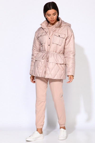 Куртка Faufilure С552 розовый - фото 5