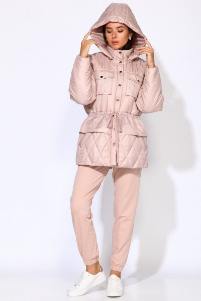 Куртка Faufilure С552 розовый - фото 3