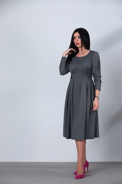 Платье ElPaiz NEW 705 серый - фото 1