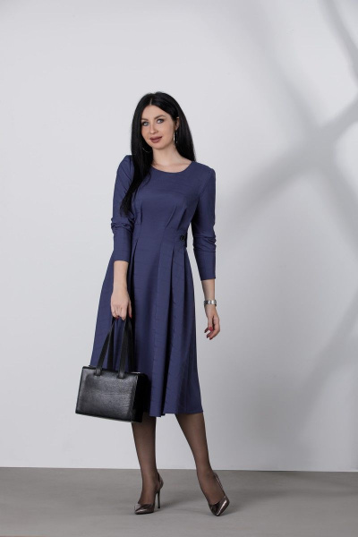 Платье ElPaiz NEW 705 синий - фото 1