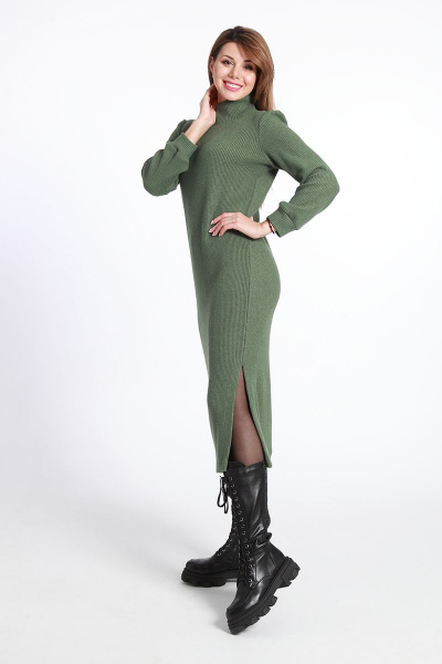 Платье IUKONA 5004 зеленый - фото 5