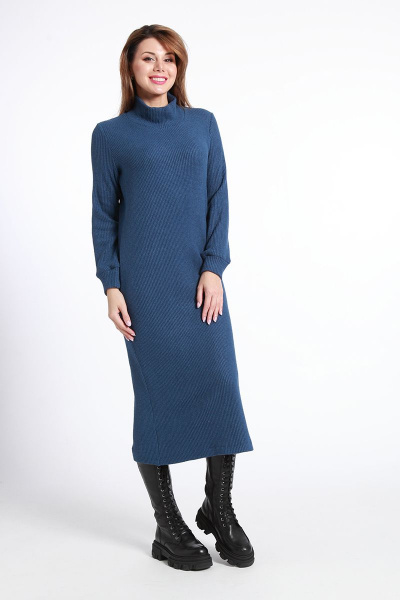 Платье IUKONA 5004 синий - фото 3