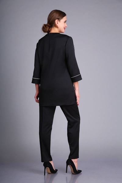Блуза, брюки Andrea Style 0418 черный - фото 7