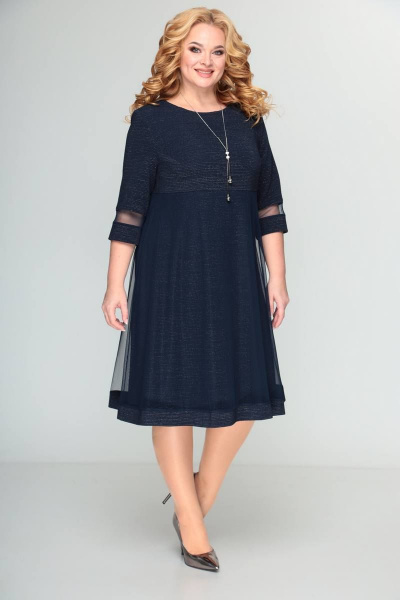 Платье Moda Versal П2115 т.синий - фото 1