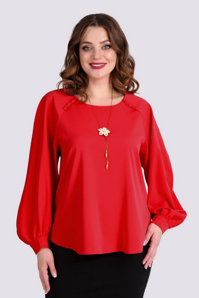 Блуза Таир-Гранд 62368 красный - фото 3