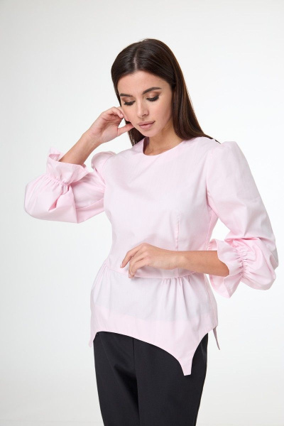 Блуза Anelli 1110 розовый - фото 6