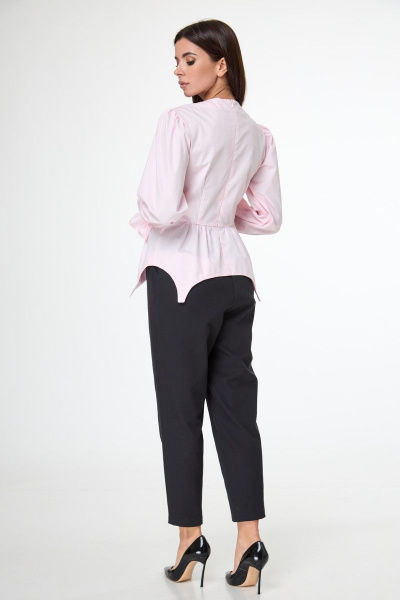 Блуза Anelli 1110 розовый - фото 4