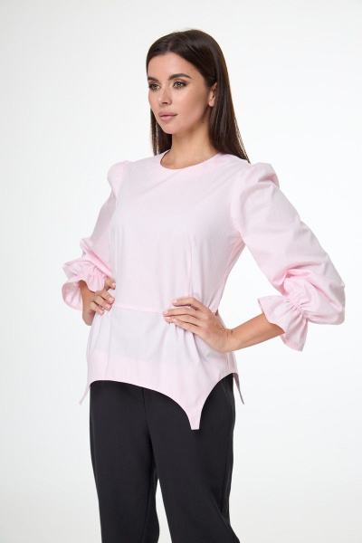 Блуза Anelli 1110 розовый - фото 1