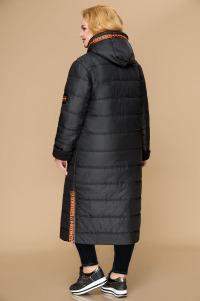 Пальто Svetlana-Style 1460 черный-матовый - фото 2