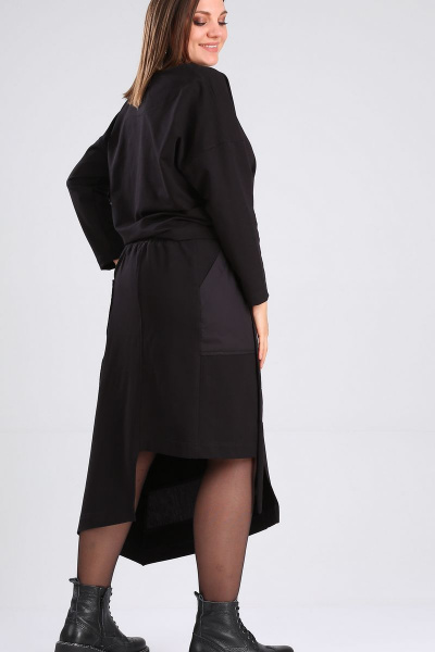 Блуза, юбка GRATTO 1119 черный - фото 6