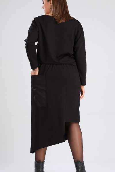 Блуза, юбка GRATTO 1119 черный - фото 5