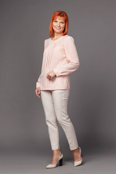 Блуза Соджи 450 розовый - фото 3