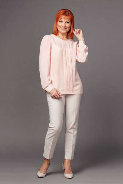 Блуза Соджи 450 розовый - фото 2
