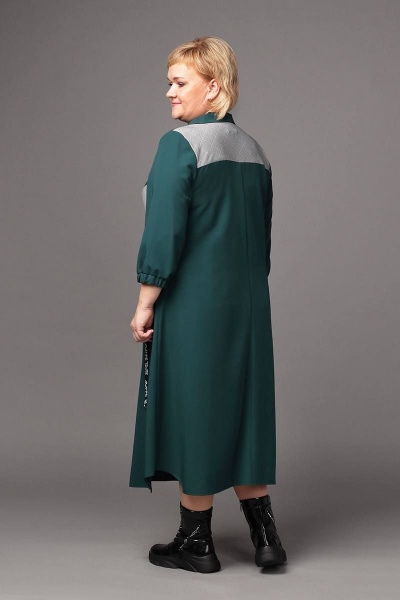 Платье Соджи 508 зелёный - фото 2