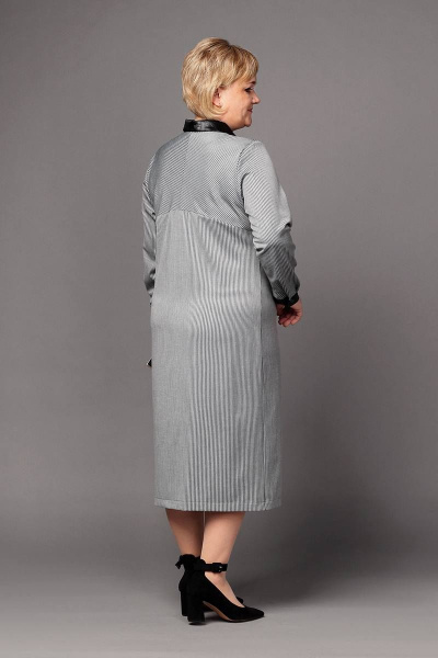 Платье Соджи 511 серый - фото 3