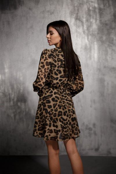 Платье BARBARA B103 леопард - фото 5