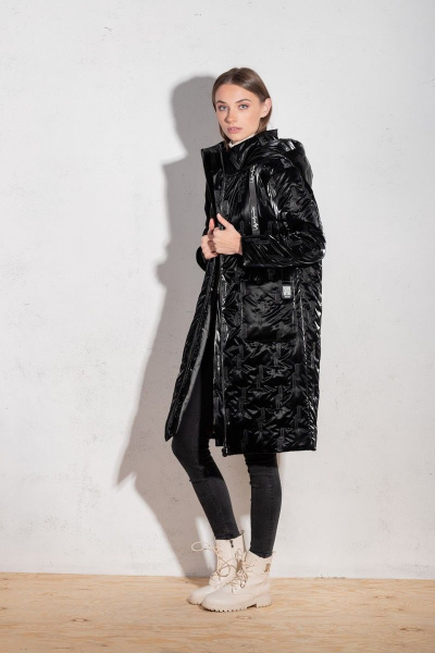 Пальто Angelina 221 черный - фото 1