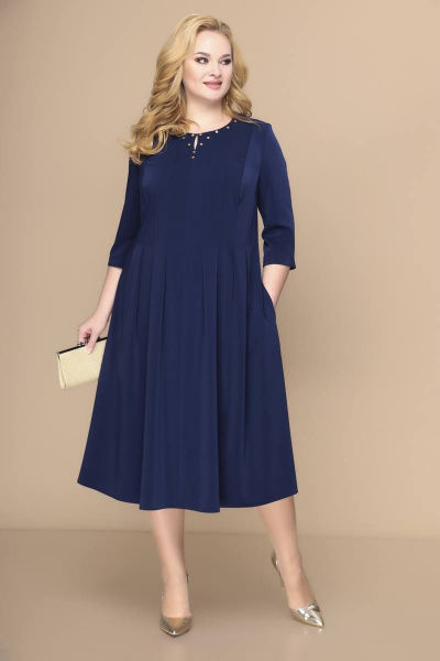 Платье Romanovich Style 1-2260 синий - фото 2