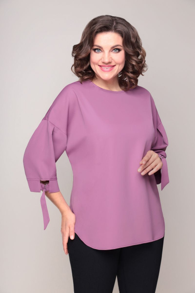 Блуза VOLNA 1216 св.розовый - фото 1