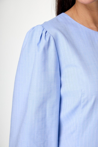 Блуза Anelli 1110 голубой - фото 3