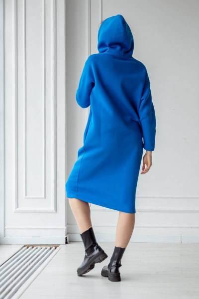Платье Ivera 1058 синий - фото 5