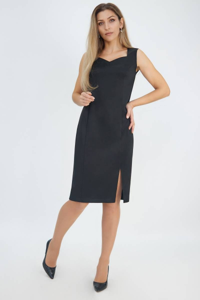 Накидка, платье Effect-Style 816 черный - фото 2