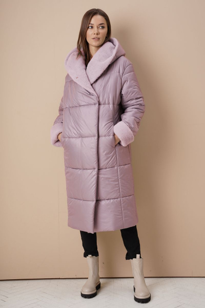 Пальто Fantazia Mod 4045 розовый - фото 1