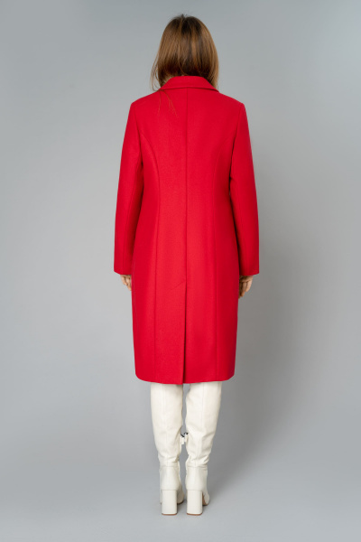 Пальто Elema 1-9903-1-164 красный - фото 3