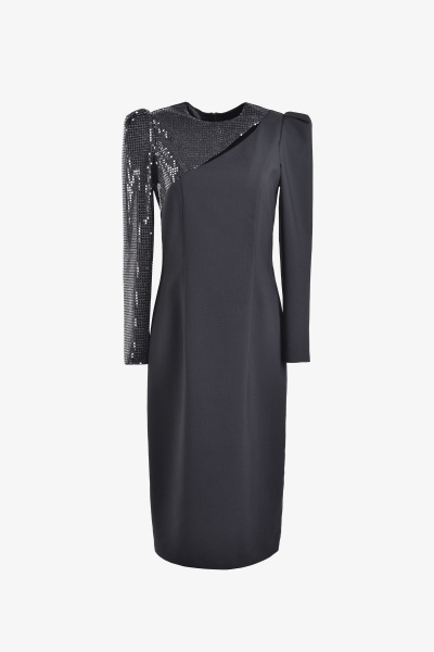 Платье Elema 5К-10586-1-164 чёрный - фото 4