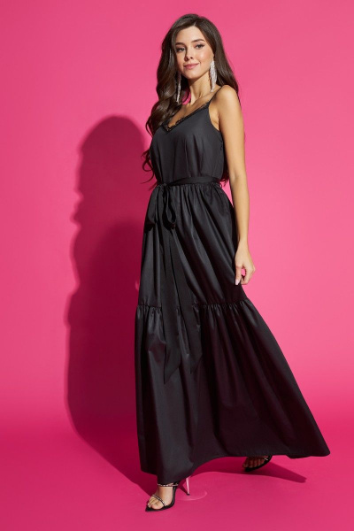 Жакет, платье Allure 1037А черный - фото 3