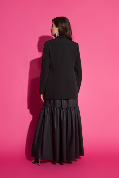 Жакет, платье Allure 1037А черный - фото 2
