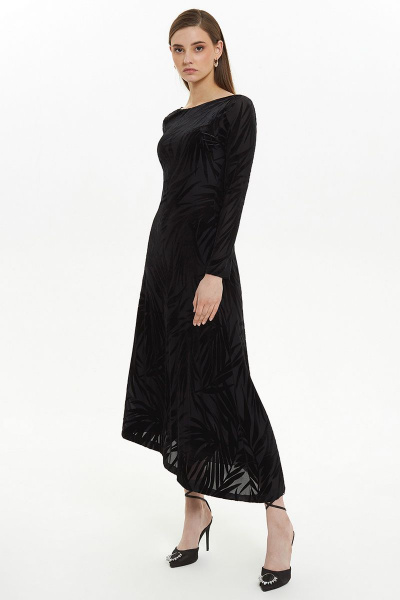 Платье Moveri by Larisa Balunova 5453 черный - фото 1