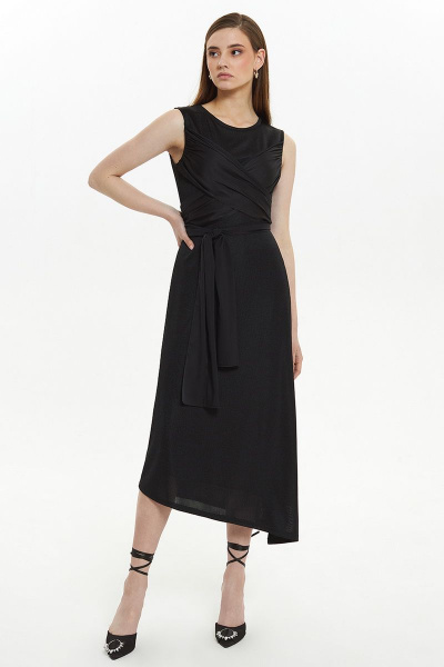 Платье Moveri by Larisa Balunova 5451 черный - фото 1