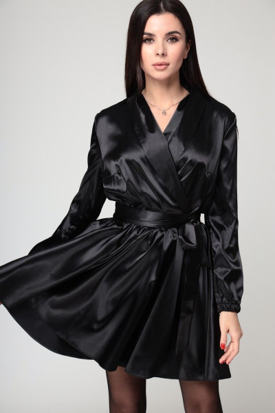 Платье T&N 7151 черный - фото 3
