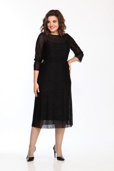 Платье, туника Lady Style Classic 2391 черный - фото 4