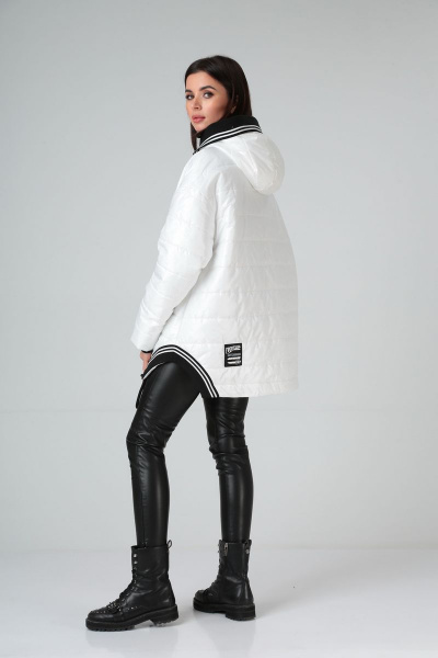 Куртка Диомант 1730 белый - фото 5