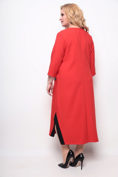 Платье Michel chic 2073 красный - фото 6