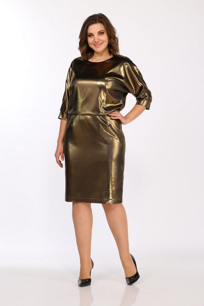 Платье Lady Style Classic 2501/2 золото - фото 2