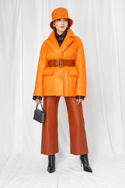 Куртка Elema 4-10779-1-170 оранжевый - фото 1