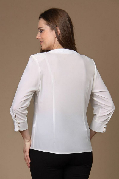 Блуза MIRSINA FASHION 1214 молочный - фото 2
